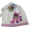 Doc McStuffins apkabinimas Disney Dr. pliušinis vaikiškas kepurės ir pirštinių rinkinys 52-54 cm