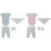 Dovanų rinkinys kūdikiams DKD Home Decor Medvilnė (2 pcs)