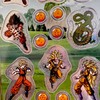 „Dragon Ball Progress“ holografinių lipdukų rinkinys