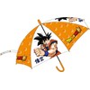 „Dragon Ball“ pusiau automatinis permatomas vaikiškas skėtis √ò83 cm