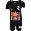 „Dragon Ball Saiyan Juodas“ vaikiška trumpa pižama 7 metai / 122 cm