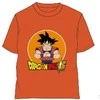 „Dragon Ball Saiyan“ vaikiški trumpi marškinėliai, 6–12 metų