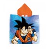 „Dragon Ball Son Goku“ paplūdimio rankšluostis pončas 55x110cm (greitai džiūstantis)