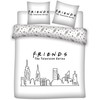 Warner Bros Discovery Friends microfibre duvet cover bed 135cm