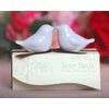 Druskos ir pipirų purtyklių rinkinys - įsimylėjėliai.