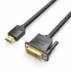 Vention HDMI į DVI kabelis 2 m ventiliacija ABFBH (juodas)