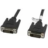 LANBERG CA-DVID-10CC-0018-BK Lanberg cable DVI-D(M)(24+1)->DVI-D(M)(24+1) 1.8m