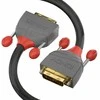 Vaizdo Kabelis - LINDY Anthra Line DVI-D Dual Link Kabelis, M/M, 7.5 m, Juodas