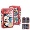 Dviejų lygių pieštukų dėklas su Disney Mikio įdaru