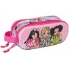 Safta Barbie 3D double pencil case