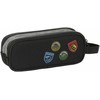 Safta Dvigubas penalas Harry Potter House of champions Juoda Pilka 21 x 8 x 6 cm