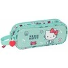 Safta Dvigubas penalas Hello Kitty Sea lovers Turkis 21 x 8 x 6 cm