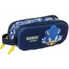 Safta Dvigubas penalas Sonic City Mėlyna 21 x 8 x 6 cm 3D
