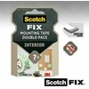 Lipni dvipusė juosta 3M Scotch-Fix 4496G-1915-P, 19mmx1,5m