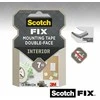 Lipni dvipusė juosta 3M Scotch-Fix 4496G-1915-P, 19mmx1,5m