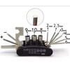 Set of bicycle allen keys 16in1