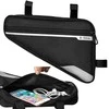 Under-frame pannier bag for bicycle