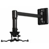 Mount lubinis laikiklis for the projector B TECH BT899/B 1MBTP005 (121,5 mm - 121,5 mm, 25 kg, juodos spalvos)