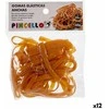 Pincello Elastinės juostos Platus Geltona (12 vnt.)