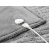 Medisana | Knitted Heating blanket | HB 680 | Number of heating levels 3 | Washable | Elektrinė šildyklė | Pilkas