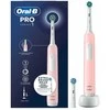 Braun „Oral-B Pro Series 1“, Suaugusiesiems, Besisukantis-vibruojantis dantų šepetėlis, Kasdienė priežiūra, Jautriems dantims, Balinimas, 20 000 judesių per minutę, Rožinė, 8800 judesių per minutę