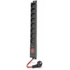 Acar R8 Power 8 gniazd 230V PL 3m 16A juoda