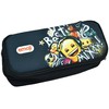 „Emoji Mix“ dviejų skyrių pieštukų dėklas, 26 cm