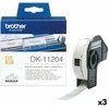Brother DK-11204 juosta (juoda ant balto)
