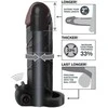 Pipedream Dark FX Real Feel 2" prailginimas, tamsus