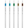 Uni-Ball Uni Emott Fineliner Island colours 5stk sæt - fineliner - 0,4mm streg