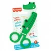 Fisher-Price krokodilų formos saugos žirklės 13 cm