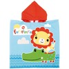 Fisher-Price paplūdimio rankšluostis pončas 55x110 cm