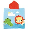 Fisher-Price paplūdimio rankšluostis pončas 55x110 cm