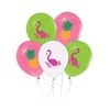 GoDan Balony Flamingi i Ananasy, 12 / 5 vnt.