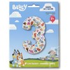 Folinis balionas „Bluey Friends“ – numeris 3, 66 cm