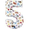 Folinis balionas „Bluey Friends“ – skaičius 5, 66 cm