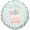 Folinis balionas „Cookie Crazy Cake“, 43 cm
