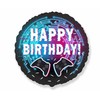Folinis balionas „Gamer Happy Birthday“ valdikliui 46 cm (WP)