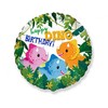 Folinis balionas „Happy Birthday Dino“, 46 cm (WP)