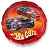 Folinis balionas „Karšti automobiliai“ 46 cm (WP)