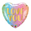 Folinis balionas „Love Ombre“, 46 cm