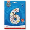 Folinis balionas „Paw Patrol“ žvaigždės numeris 6, 66 cm
