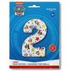 Folinis balionas „Paw Patrol“ žvaigždės numeris 2, 66 cm