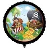 Folinis balionas „Piratų sala“, 46 cm
