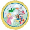 Folinis balionas „Princesė ir riteris“, 43 cm