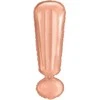 Party Deco Balon foliowy znak ! rožinė złoto 28x86cm