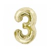 „GoDan BALLOON FALL 3 CHAMPAGNE“ 85 cm GO PBH