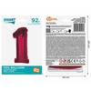 GoDan folijos balionas Nr. 1 Raudona Smart 92cm