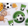 Popierinė lėkštė 18 cm Futbolas, pakuotėje 6 vnt., Party GODAN PW-TPN7