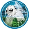 Globos Europe Bv GoDan Popierinės Lėkštės Futbolo Fanai 20 cm 8 vnt